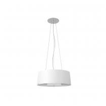 Aitana Pendant Lamp ø59cm metallic lead white lampshade