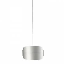 Irma Pendant Lamp 25cm with Rosette Grey metallized/white