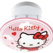 Hello Kitty Lámpara Infantil Semiplafón