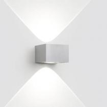 Vision Out Wall Lamp Técnico LED 2x3w 4000K NW to Alu Grey