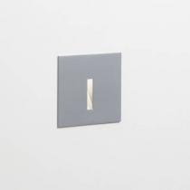 Inlet MS Square 1x1w LED white cálido 3000ºK Recessed