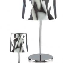 Berta Table Lamp 1xE27 Fabric semi-translúcido