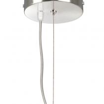 Stand lamp Pendant Lamp Round Chrome cable steel