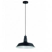 Antiq Lamp Pendant Lamp E27 1x40W Black