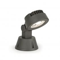 Garda projector/stake Outdoor Grey Dark LED light warm 3w