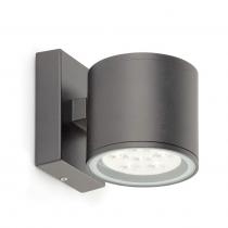 Gargal 1 Wall Lamp Outdoor Grey Dark LED 1w