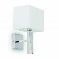 Voltaire Wall Lamp Baño white/Chrome