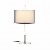 Saba Table Lamp níquel Matt E27 40w H60