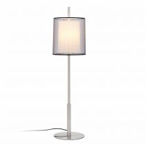 Saba Lampe de table níquel Mat E27 40w H84