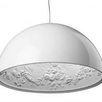 Skygarden 1 Pendant Lamp 60cm E27 1x105w White Shiny