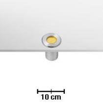 Neutron 0 Inox LED Amber Clear 0,3 W