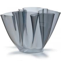 Cartoccio Jarrón 15cm Glass natural Grey