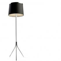 Leila Floor Lamp 175cm E27 3x23w + G9 3x40w - Chrome