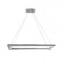 Adagio Pendant Lamp Rectángular 70cm 6xG9 75w Aluminium