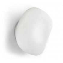 Skata Applique/plafonnier G9 Verre opale blanc
