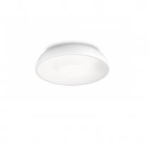 Tandem ceiling lamp 60cm 2Gx13 1x40w + 1x22w - white mate