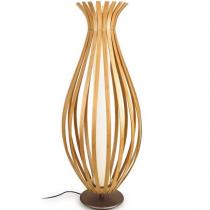 Bamboo Lámpara de Pie 330xLED Hongli 22W - Oxido pintado