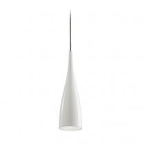 Clear Pendant Lamp10x35,8x150cm E27 PAR 20 50w - White