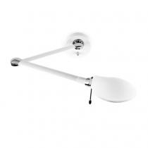 Suite Wall Lamp articulado two arms 75cm G9 75w - white mate