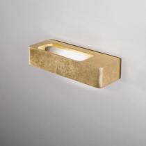Lingotto luz de parede 19cm R7s 150w Folha de ouro