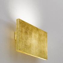 Tratto luz de parede 16cm LED 4,2w viga único Folha de ouro