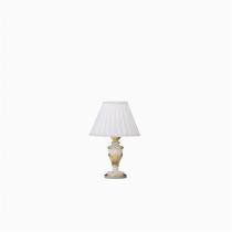 Firenze Lampe de table TL1 Petite 1xE27 60w blanc âgé
