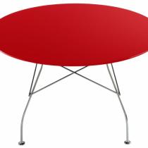 Glossy Round Table ø130cm Polyester