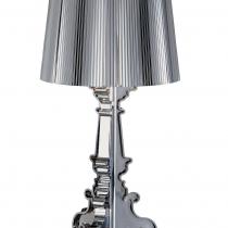Bourgie Lampe de table métallisé avec dimmer E14 IBA max