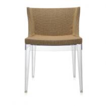 Mademoiselle chair Structure Transparent Fabric rafia