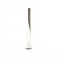 Evita lámpara de Lâmpada de assoalho 190cm T5 2x54w Cinza