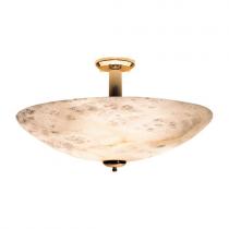 ceiling lamp Gold Alabaster white