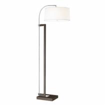 Extend Floor Lamp 3xE27 max 60w - Brown aged Chrome white