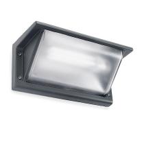 Curie Wall Lamp Outdoor 26cm G24d-3 26w Grey Urbano