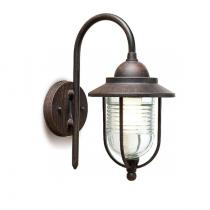 Sirena Wall Lamp Outdoor 18x35x27cm Brown óxido 1xE27 max
