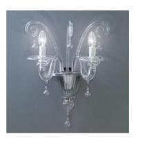 710 P2 Wall Lamp Glass/Chrome