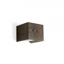 Wood Wall Lamp oak Grey horizontal 60x10 cm