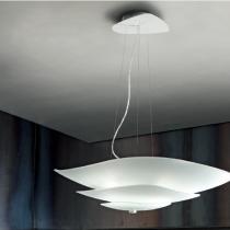 Moledro lámpara Lampada a sospensione bianco 3 x E27