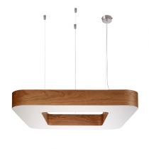 Cuad large Pendant Lamp 100cm dimmable mate