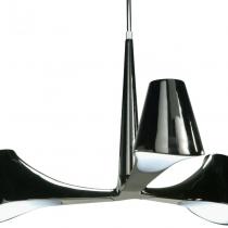Ora Pendant Lamp /Semiceiling lamp Lacquered Black 3L