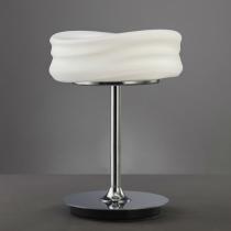 Mediterráneo Table Lamp GU10 2x9w Glass opal Chrome