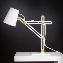 Looker Table Lamp 1L 1x15w E27 white/Green