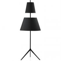 Bastone gr lámpara von Stehlampe básico Schwarz