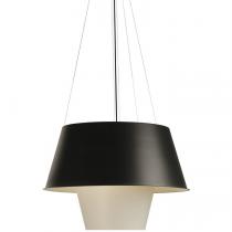 Tanuki gr Lamp Pendant Lamp Fluorescent Black/white Black