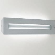 Finestra Applique Fluorescente 2xG5 24w 62cm Alluminio