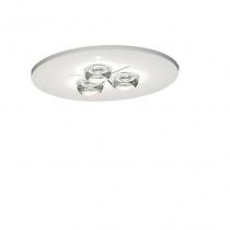 Polifemo ceiling lamp Round ø22,5cm LED 3x4w Lacquered