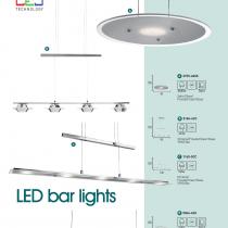 LED bar lights 3725 40SS Silber