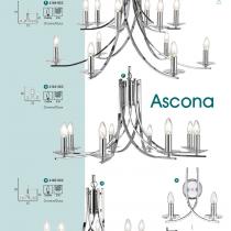 Ascona Pendant Lamp 12xE14 60w Chrome