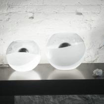 Oceana 20 Table Lamp Chrome ø30cm Transparent