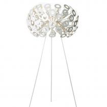 Dandelion lámpara de Pie 170cm E27 60w blanco