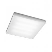 Aluminium plafonnier 4xE27 20w blanc mat
